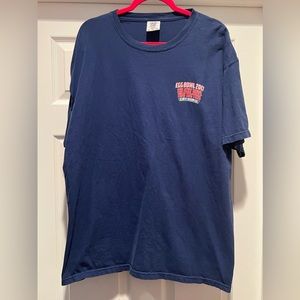 2017 Egg Bowl University of Mississippi t-shirt , size XL